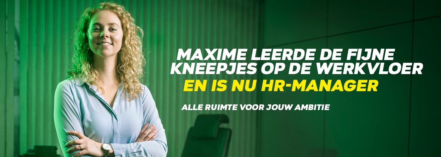 Alle ruimte voor jouw ambitie